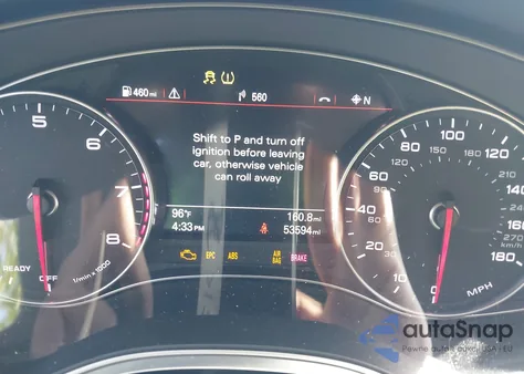 2017 Audi A6 2.0T Premium from USA, damaged, VIN WAUC8AFC1HN050902